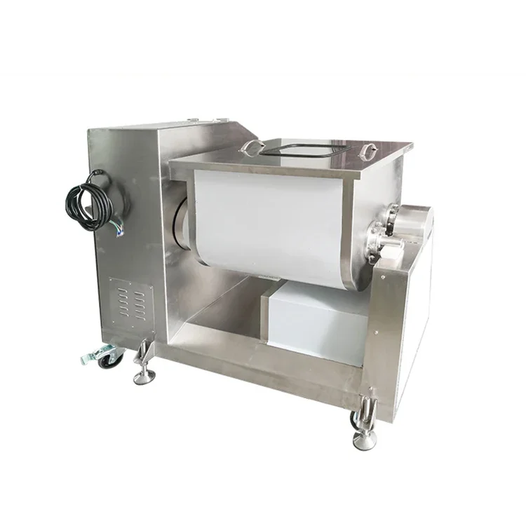 Fully Automatic Kimchi Pickle Mixer Chicken Meat Sausage Stuffing Meat Mixer Pork Blender Machine For Sales Price