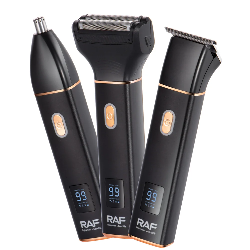 Hair Shaver Trimmer Three-in-One Electric Hair Clipper Men's Electric Hair Clipper Shaving Set Electric Clipper