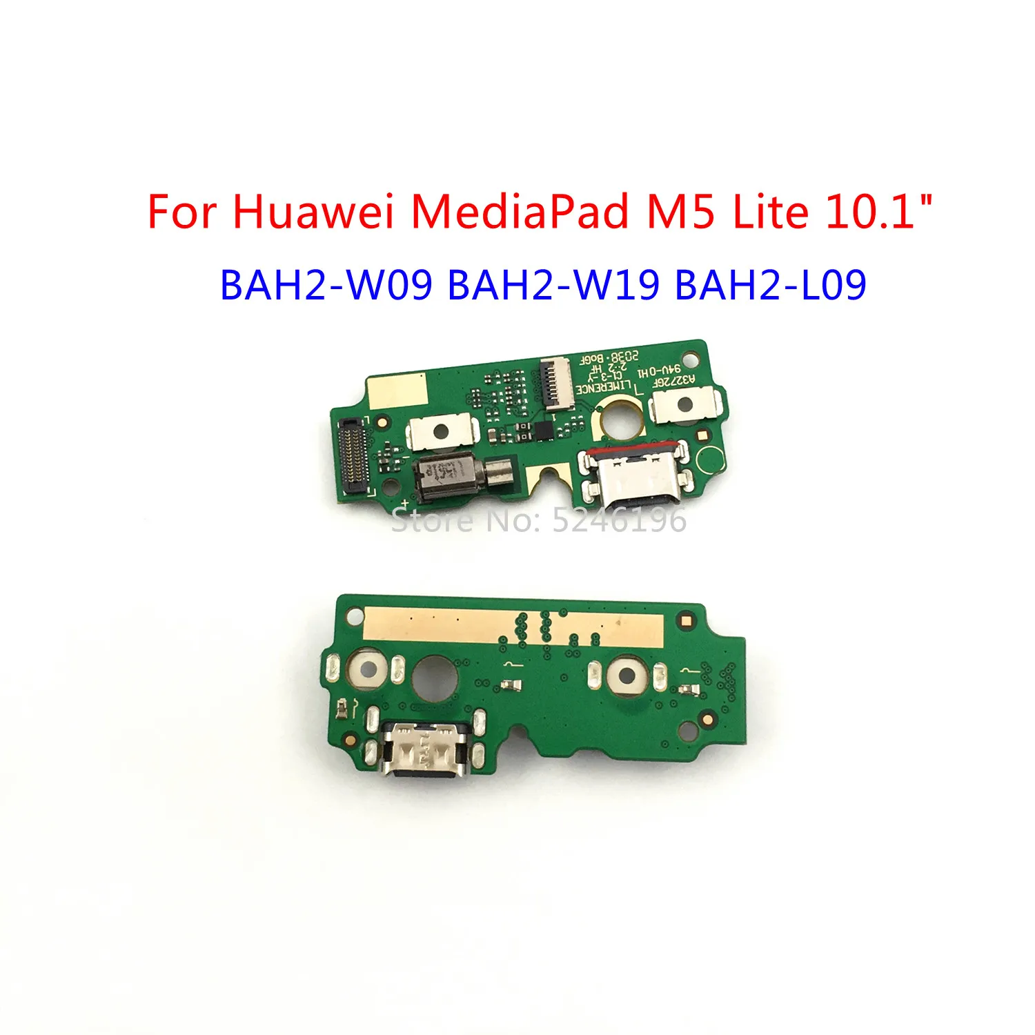 

1pcs USB Charging Port Charger Base Connector For For Huawei MediaPad M5 Lite 10.1"BAH2-W09 BAH2-W19 BAH2-L09 BAH2-AL10 Replace.