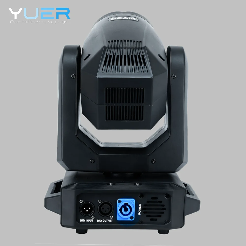 

200 Вт светодиодный луч с подвижной головкой и кольцом с эффектом радуги DMX512, управление звуком для DJ, дискотеки, вечеринки, бара, ночного клуба, свадьбы