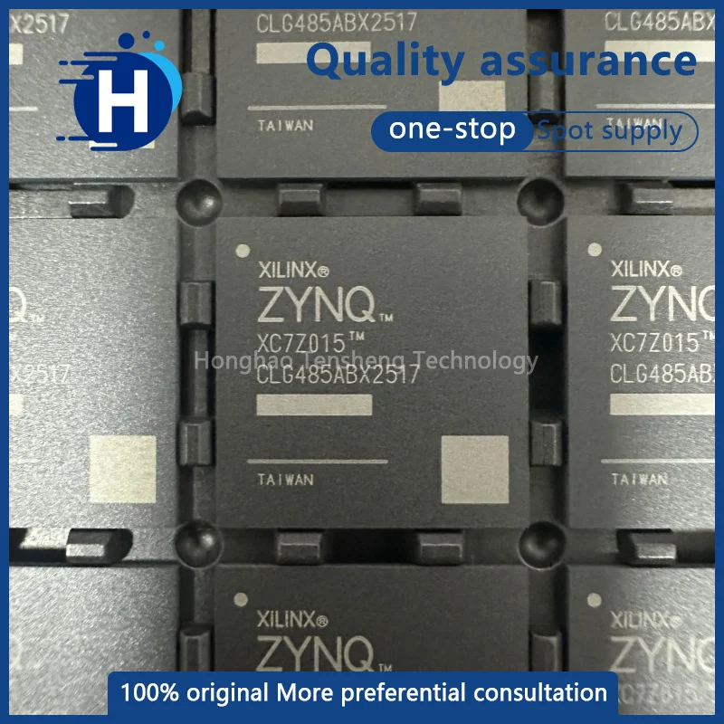 1 piece of high-quality XC7Z015-2CLG485I/C controller processor chip, a programmable gate array in a CSBGA485 package