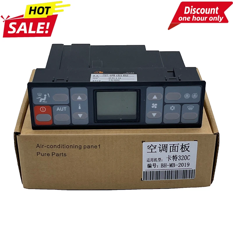 Air Conditioner Control Panel Replacement for Cat Caterpillar Excavator Part E320C 157-3210 146432-822