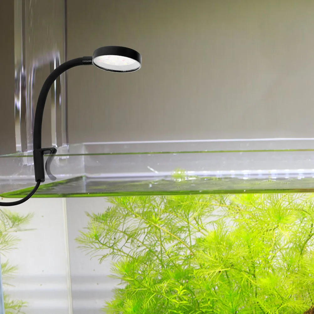 

2Pcs Fish Tank Lamp LED Lighting for Aquarium Compact and Lightweight Clip-Type Household Fish Tank Light with Safe