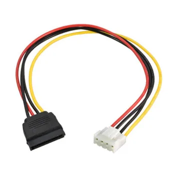 Sata電源ケーブルシリアルsata 15ピンメスからvh3.964ピンhdd電源ケーブル用