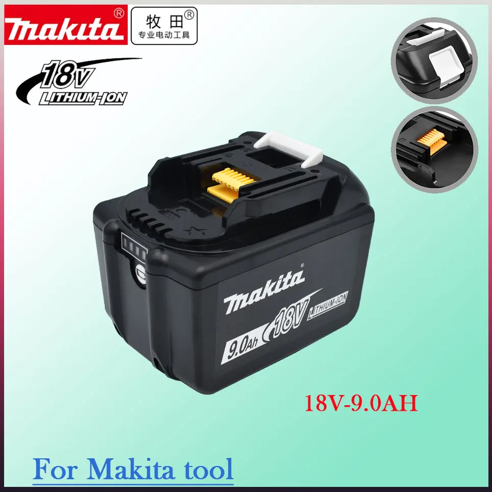 

Makita Replacement 18V 9.0Ah Battery For BL1830 BL1830B BL1840 BL1840B BL1850 BL1850B rechargeable battery