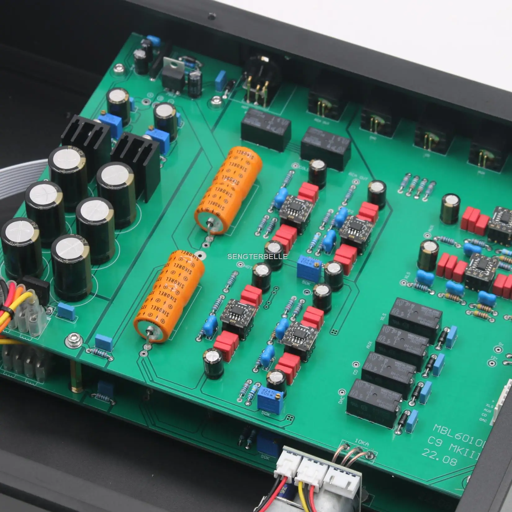 MASTER C9.3 Preamplificador de audio doméstico HiFi Amplificador de sonido RCA XLR basado en preamplificador MBL6010D