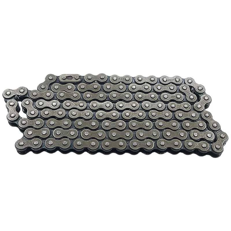 420 96/100/104/108/110/132/140Links Motorcycle Drive Chain Link For 50 70cc 90cc 110cc 125cc 140cc 150cc Pit Dirt Quad ATV Bike