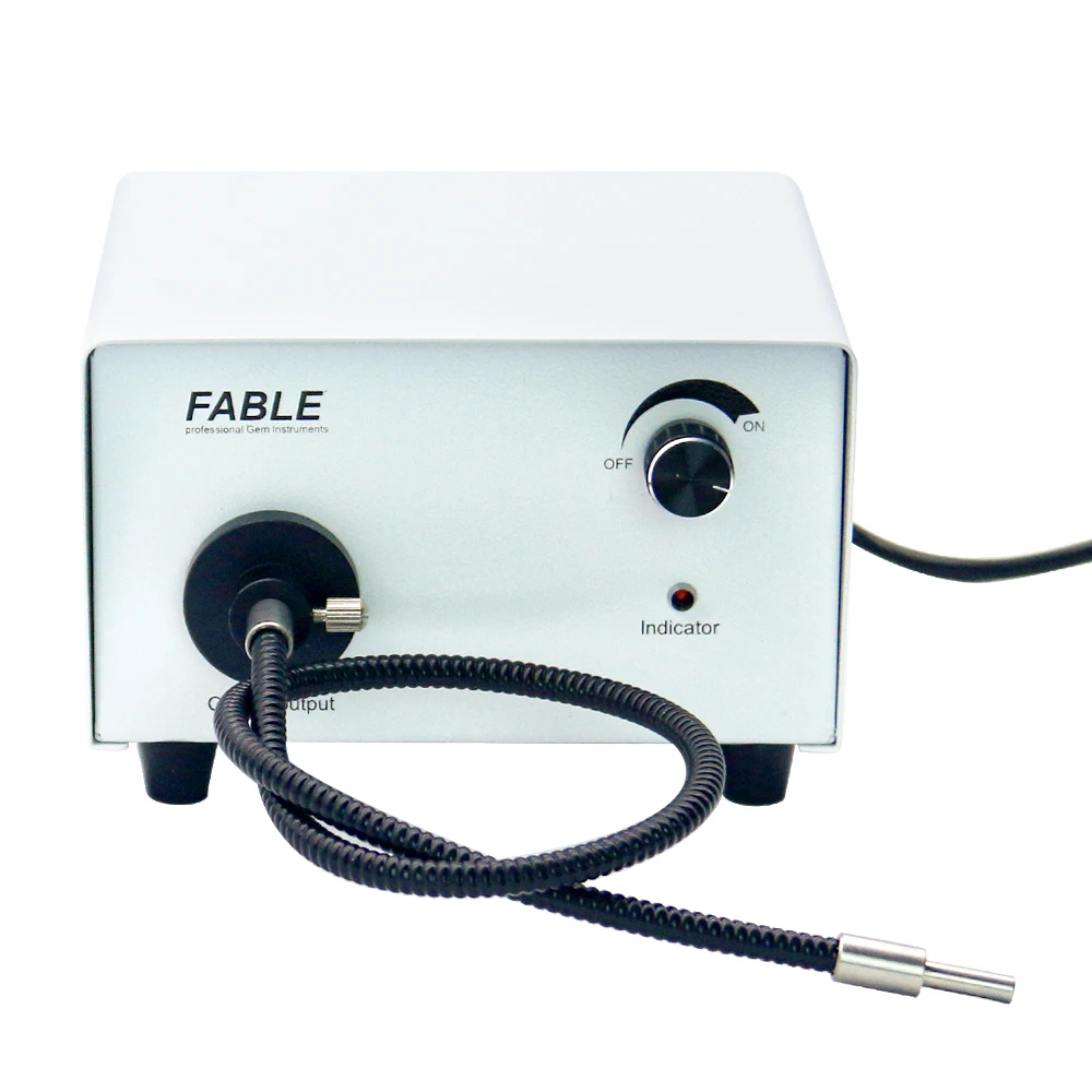 

Fable Fiber Optic Light 50W with Adjustable Cold Source Halogen Light for Jewelers