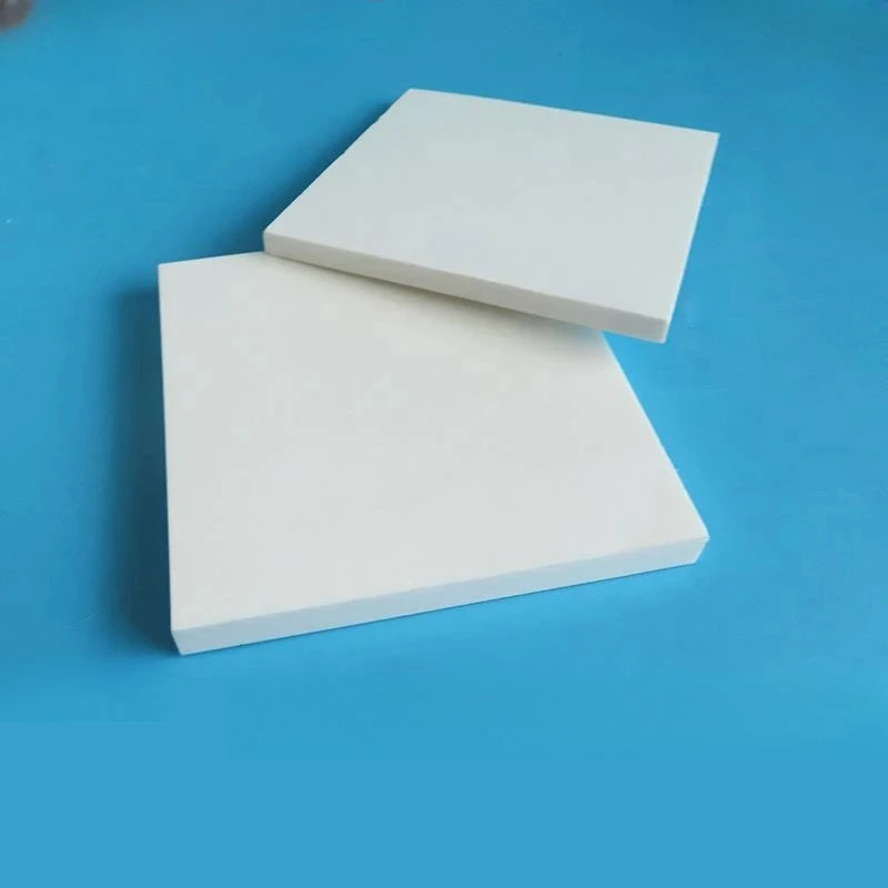 Customized alumina ceramic sheet 100x100/107m insulated heat sink 96/95 high-temperature resistant ceramic plate substrate