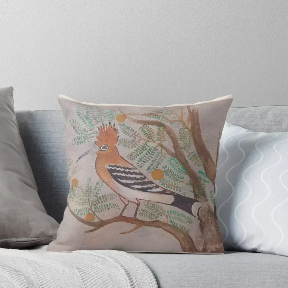 

Ancient Egyptian Hoopoe bird in an acacia tree, Howard Carter Throw Pillow Custom Cushion Christmas Pillow Covers pillow