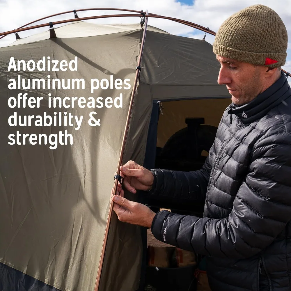 خيمة تخييم عالمية للسيارة مع دخول كبير وجدار قابل للتعديل، مأوى متداخل للطرق العالية من Kelty مع إطار من الألومنيوم
