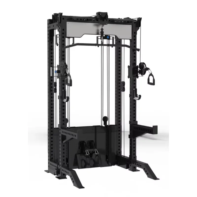 2026 New Styles Gym Equipment Multi Functional Trainer with Lat Pull Down / Cable Crossover Pin Load Selection Machine