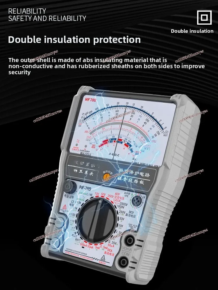 MF78 Pointer Type High Precision Intelligent Strengthening Anti-burn Electrical Maintenance Universal