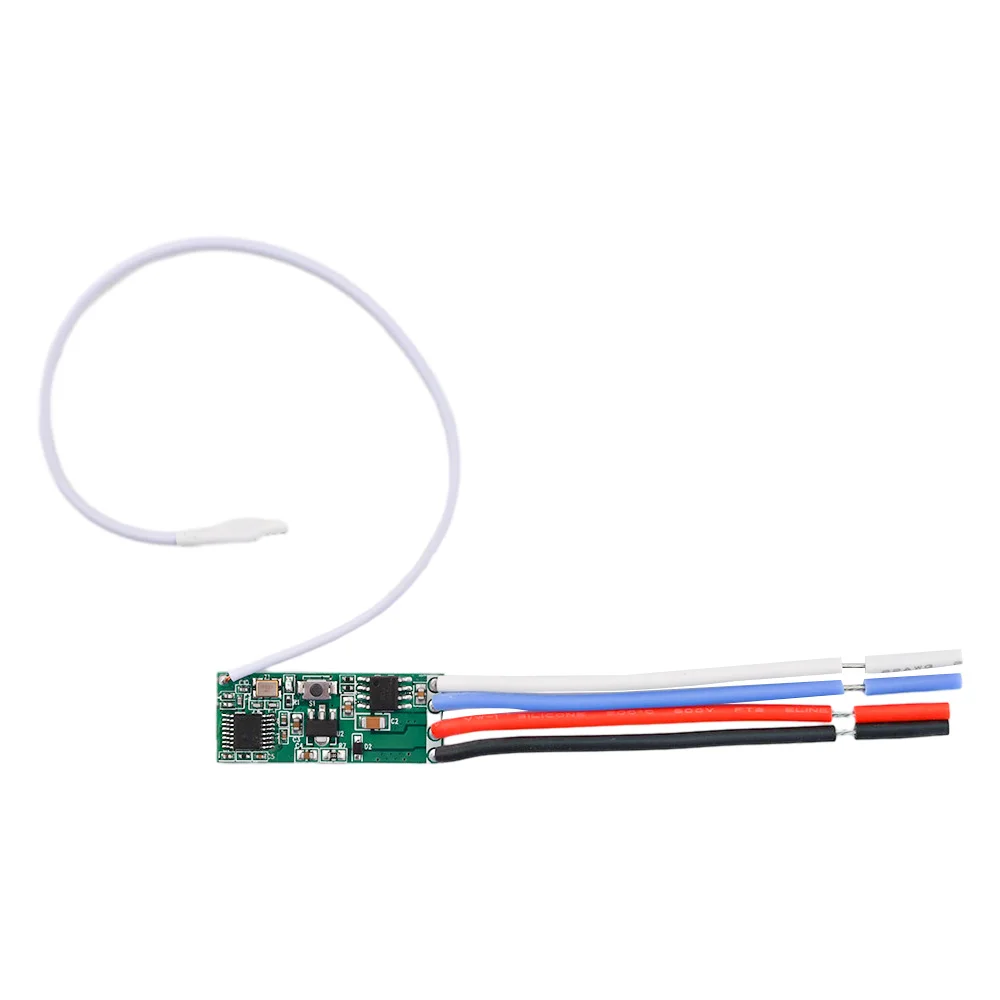 Módulo de Control remoto inalámbrico, tablero de Control de accionamiento de Motor, jog/autobloqueo, cc 12V, 3V-12V, 2a