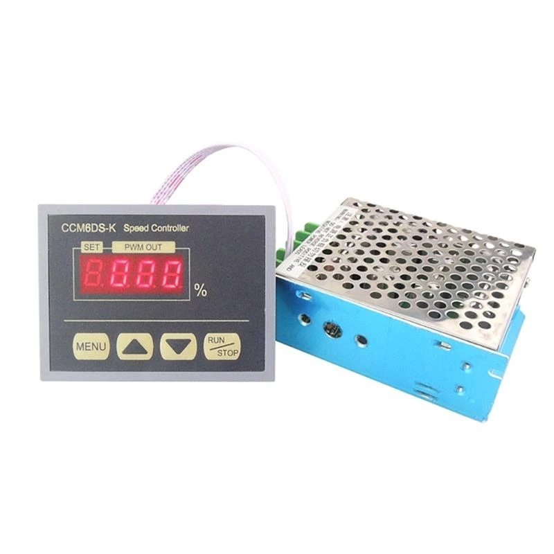 12-80V PWM 30A for DC Motor Speed Controller With Digital Display Panel Top Sale