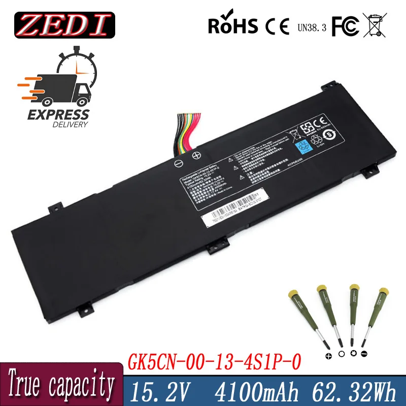 ZEDI GK5CN-00-13-4S1P-0 New Laptop Battery For TONGFANG GK5CN5Z GK5CN6Z GK5CN4Z GK6Z5CN GK7CP7S For MACHENIKE T90 Plus