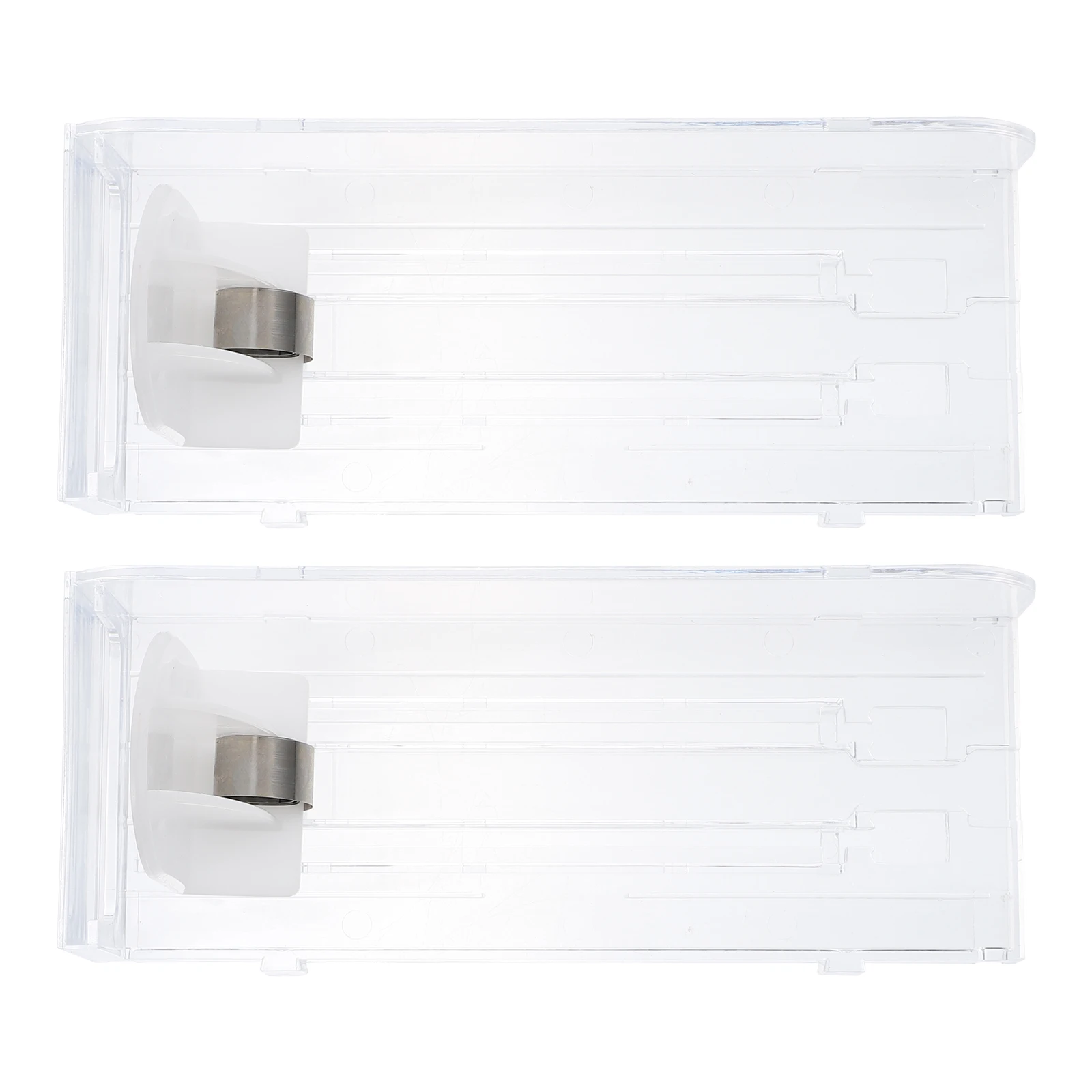 

2Pcs Automatic Supermarket Cigarette Display Rack Display Cigarette Showcase Rack Lightweight Durable Easy Install Home Use