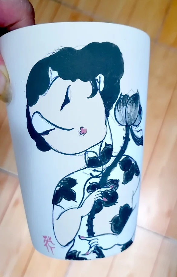 independent-artisan-dang-xiaoying-hand-painted-blue-and-white-lady-owner-cup-tea-set-elegant-ceramics-tea-utensils