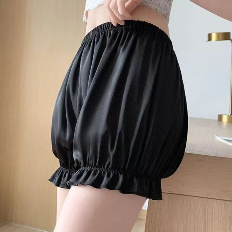 

Bowknot Anti-Exposure Seamless Safety Shorts Leggings Bloomers Women Summer