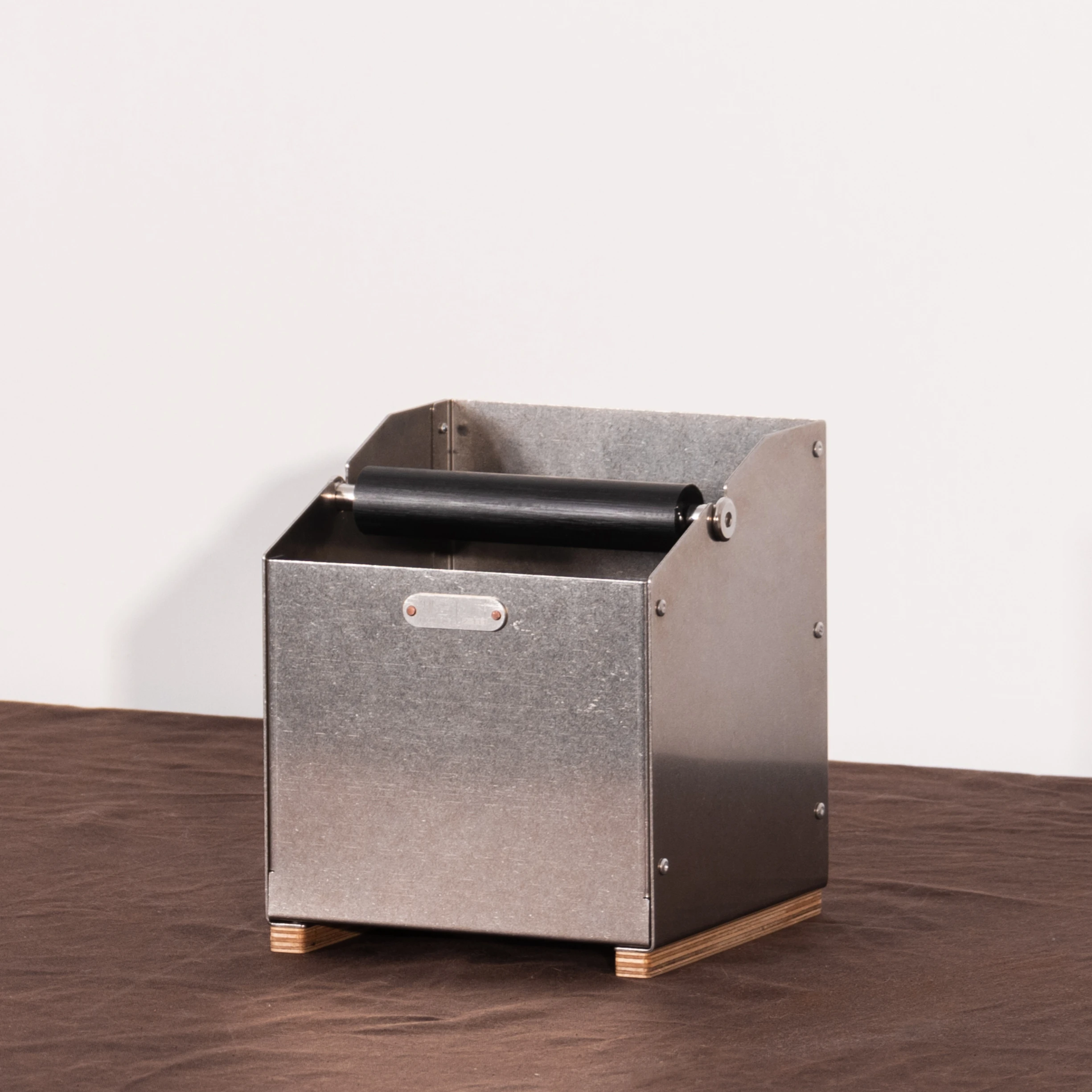 [New] Separate slag bucket, large-capacity bar counter stainless steel coffee utensils