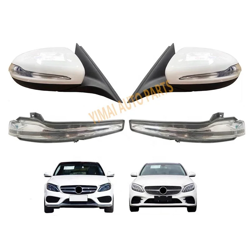 

High Quality Auto Parts Electric Folding Car Side Rearview Mirror for C-class C200/W205 2058100100 2058100200