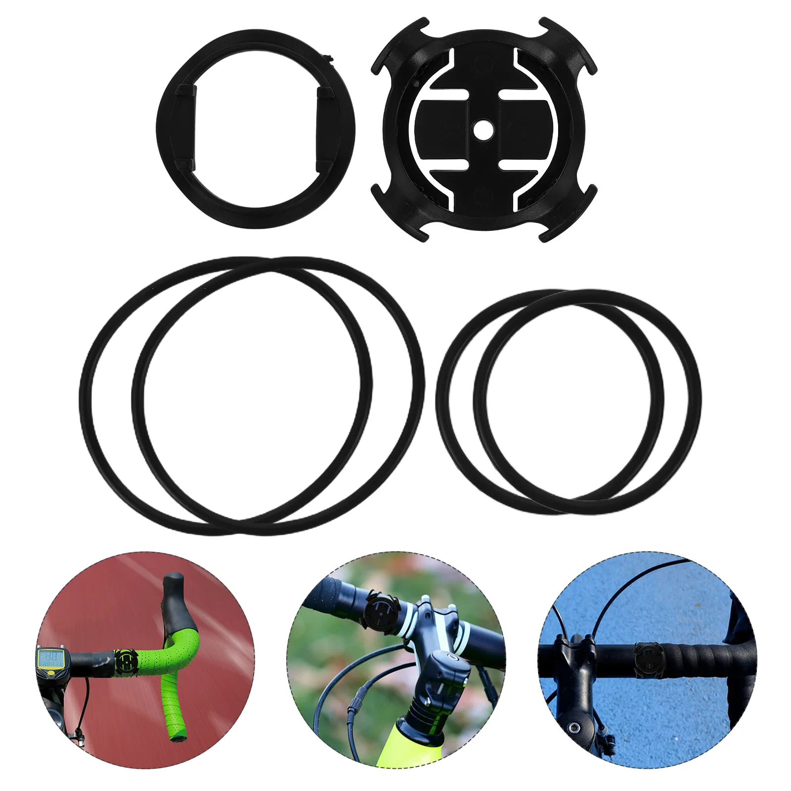 

1 Set Computer Holder Handlebar Adapter Stopwatch Stand ABS Lightweight Compatible Road Mountain Bike