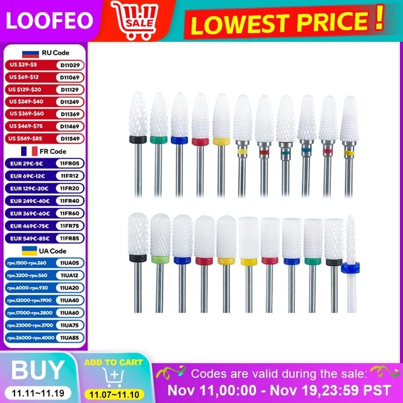 قاطعة المطحنة ل مانيكير أظافر سيراميك مثقاب الخشب ل الكهربائية الشبت آلة أظافر قواطع مطحنة لإزالة جيل للأظافر البولندية