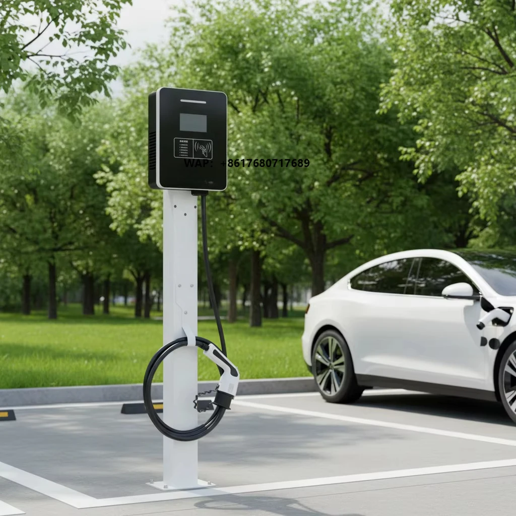 

Dual DC Fast Charger Floor Standing Electric Car Charging Station CE IEC 61851