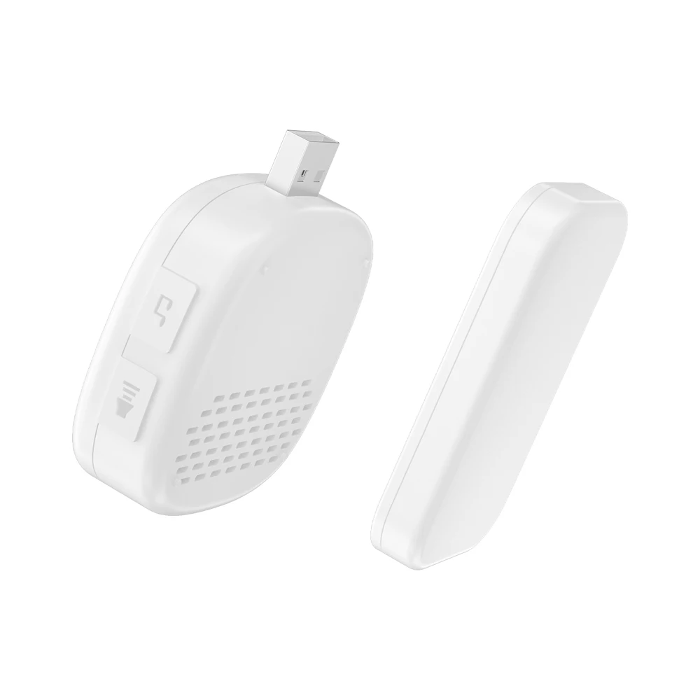 Intelligente USB-Türklingel für Zuhause, kabellose Sicherheits-Türklingel, wasserdichte USB-Türklingel für den Außenbereich, 60 Lieder, 5 Lautstärken einstellbares Glockenset – Detail 13