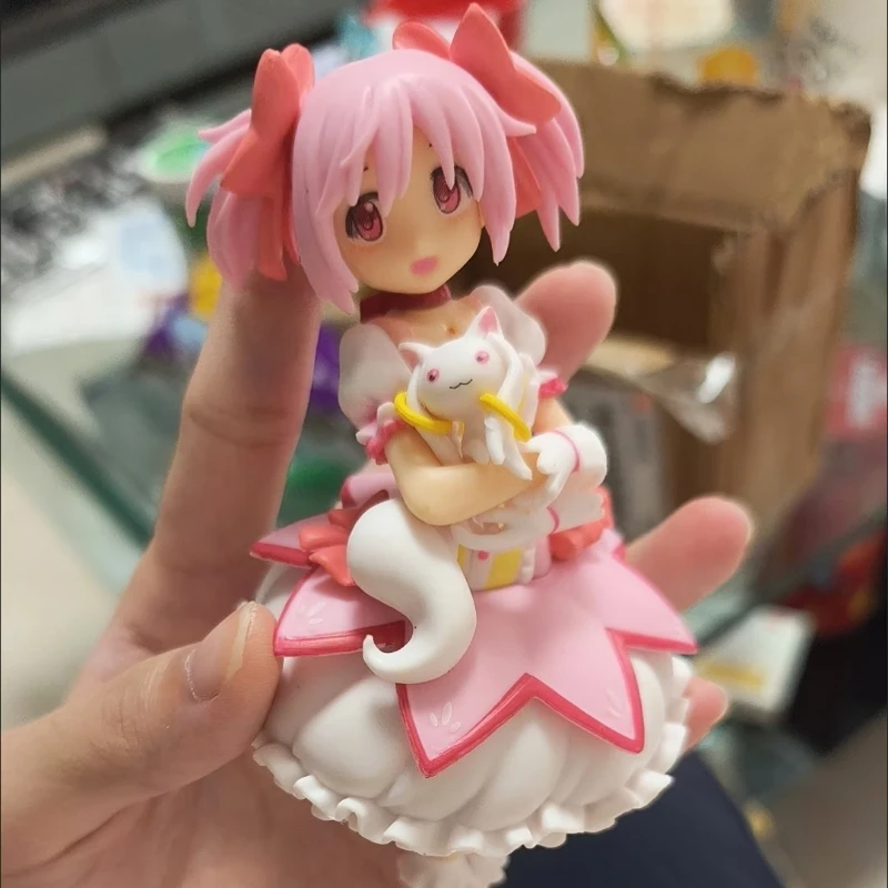 Puella Magi Madoka Magica Actionfigur Kaname Madoka PVC-Statue Modell für Schreibtischdekoration Weihnachtsgeschenk – Detail 3