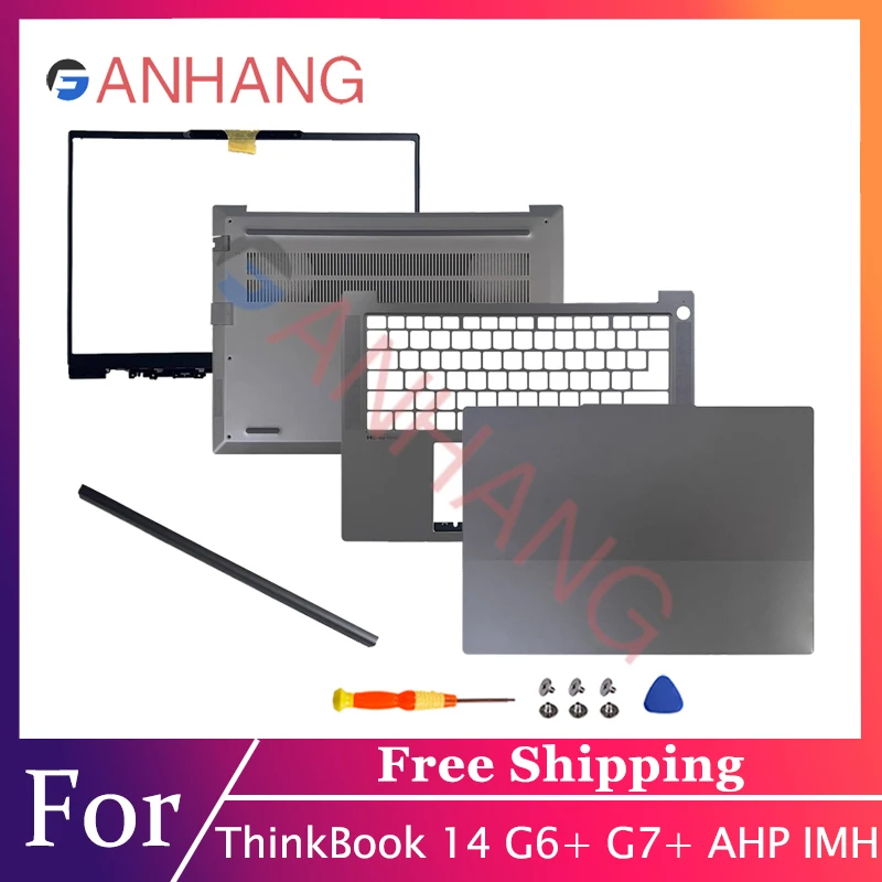 

Сменный чехол для ноутбука ThinkBook 14 G6 + IRL ABP/ThinkBook 14 G7 + IML G7 + ARP, задняя крышка с ЖК-дисплеем, верхний чехол/подставка для рук/SCB1M48809