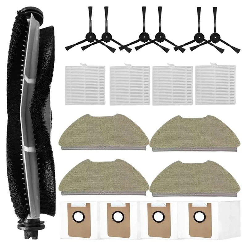 Piezas de repuesto para Robot aspirador Airrobo T20, cepillo lateral principal, filtro Hepa, mopa, paño, bolsas de polvo