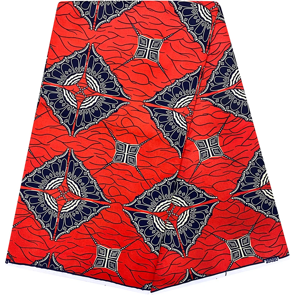 

Африканская яркая ткань Анкара, голландский воск, 100% полиэстер, оптовый материал для пошива одежды