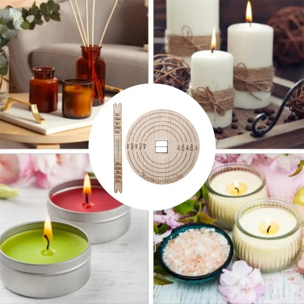 Universal Candle Wick Centering Tool Wooden Multifunctional Candle Making Tool Wick Centering Tool