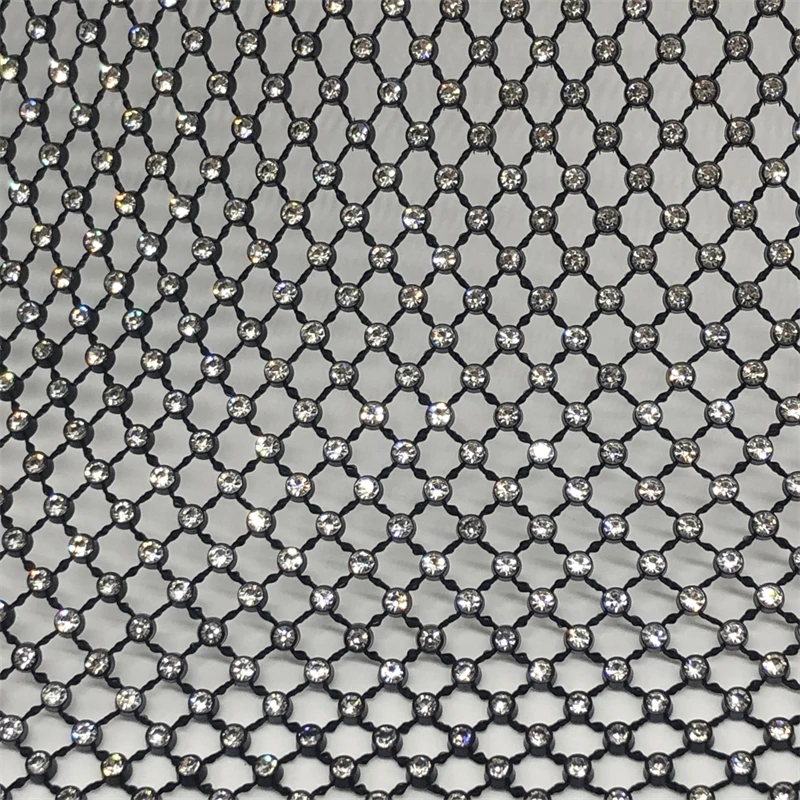 2026 Sommer Sexy Y2K Funkelnder Diamanten-Hut für Damen, Hohles Fischnetz-Strass-Kopftuch, Club-Rave-Party-Kopfmaske, Kopfbedeckung – Detail 5