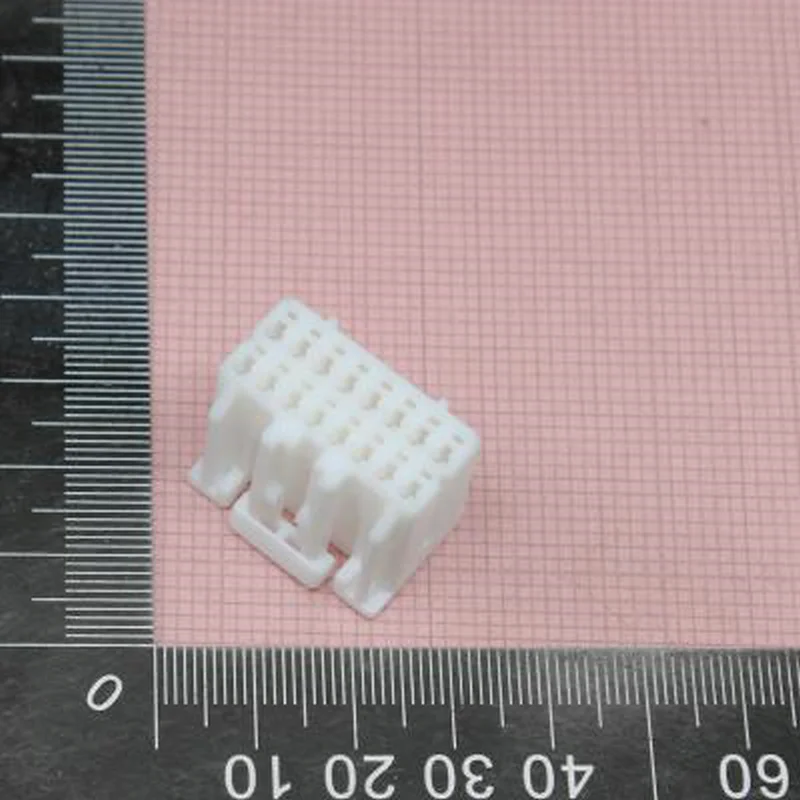 5PCS Original Connector 917981-1 16P For Car Smart Electronic Devices Automobile white female shell