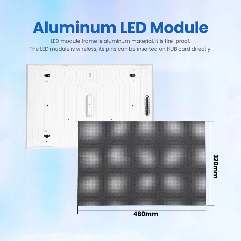 Double Sided LED Digital Billboard Outdoor 960x960 LED Display Wall Cabinet P4 P5 P6 P10 Advertising LED Screen