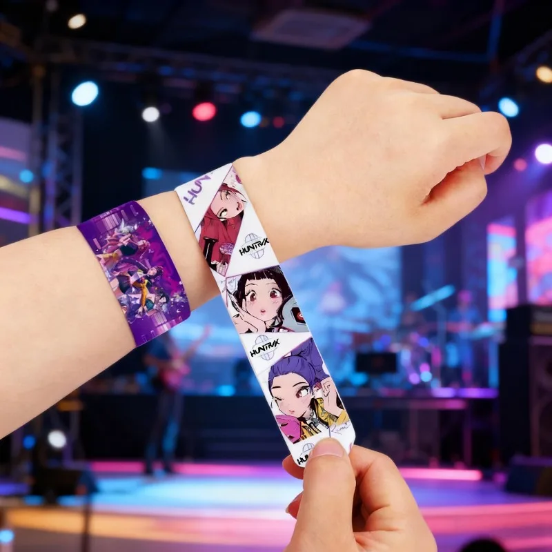 2026Kpop شيطان فيلم الصيادين الوشم المؤقت للإزالة لصاقات وشم للأطفال لوازم الحفلات الديكور هدية هدايا عيد الميلاد #3