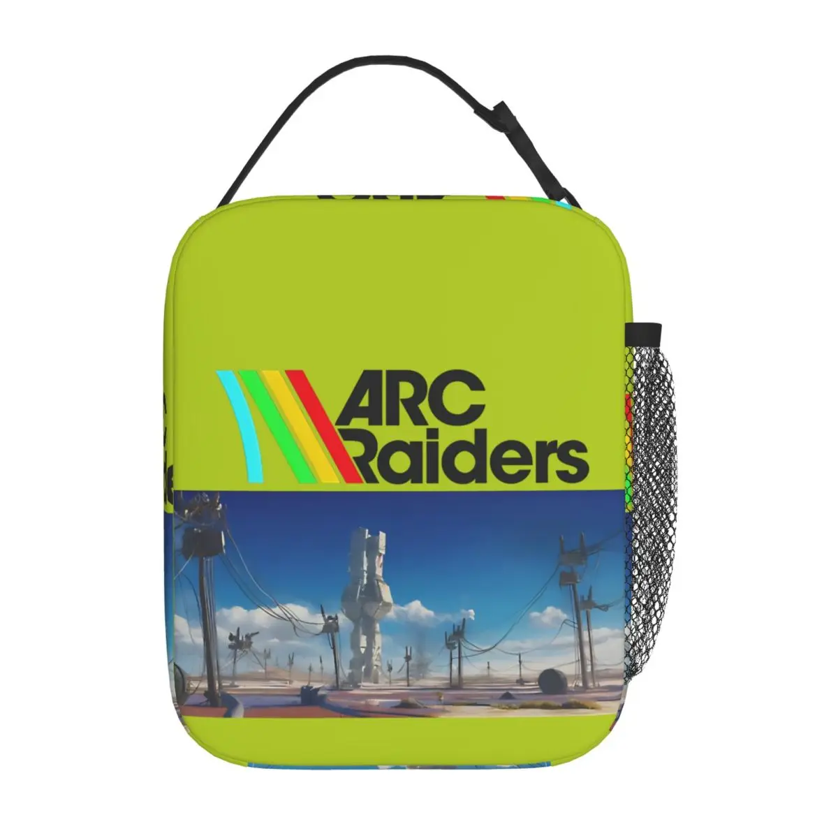 

Arc Raiders Sci Fi Insulated Lunch Bag Leakproof Reusable Thermal Bag Tote Lunch Box Beach Outdoor Food Storage Bags