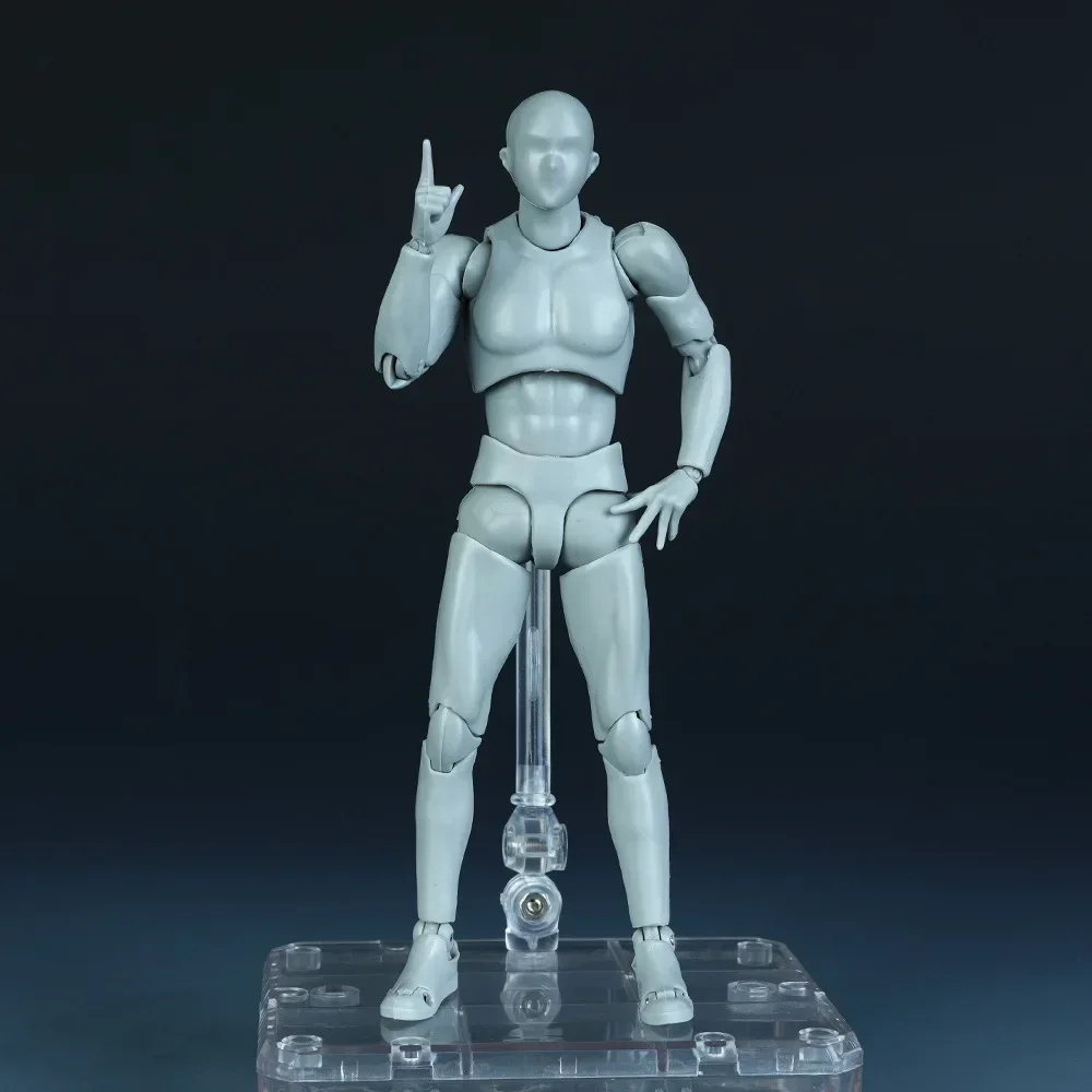 Skizze Zeichnen Männlicher Weiblicher Beweglicher Körper Kun Body Chan Gelenkschmerzen Anime Figur SHF Actionfigur Spielzeugmodell Zeichenpuppe – Detail 5