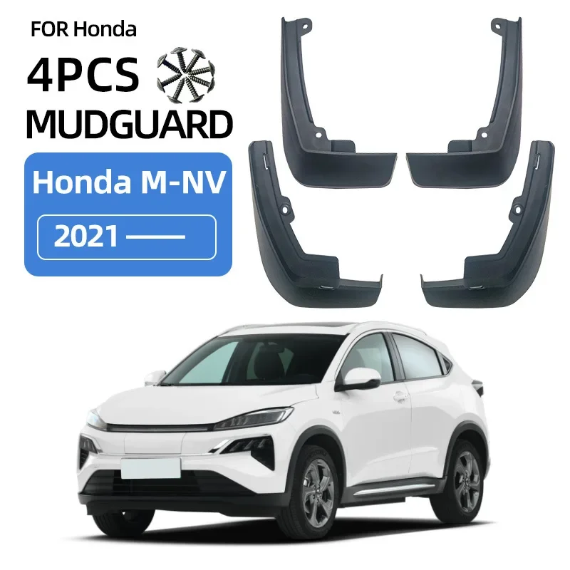 Mudflaps Fender for Honda M-NV MNV 2021-2024 Mud Flaps Splash Guards Front Rear Wheels Fender Car Accessories 4Pcs