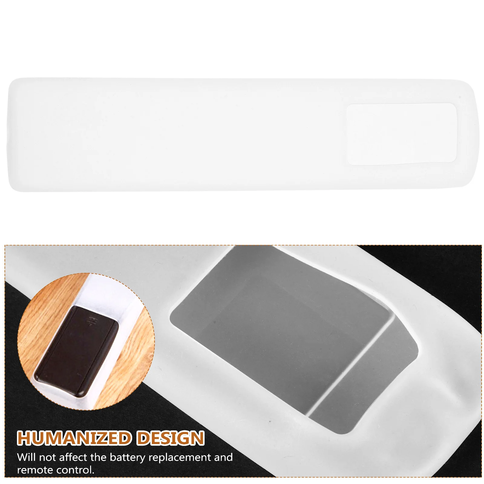 

Large Silicone Protective Remote Cover Transparent Soft Flexible Durable Remote Control Case Waterproof Stain Resistant