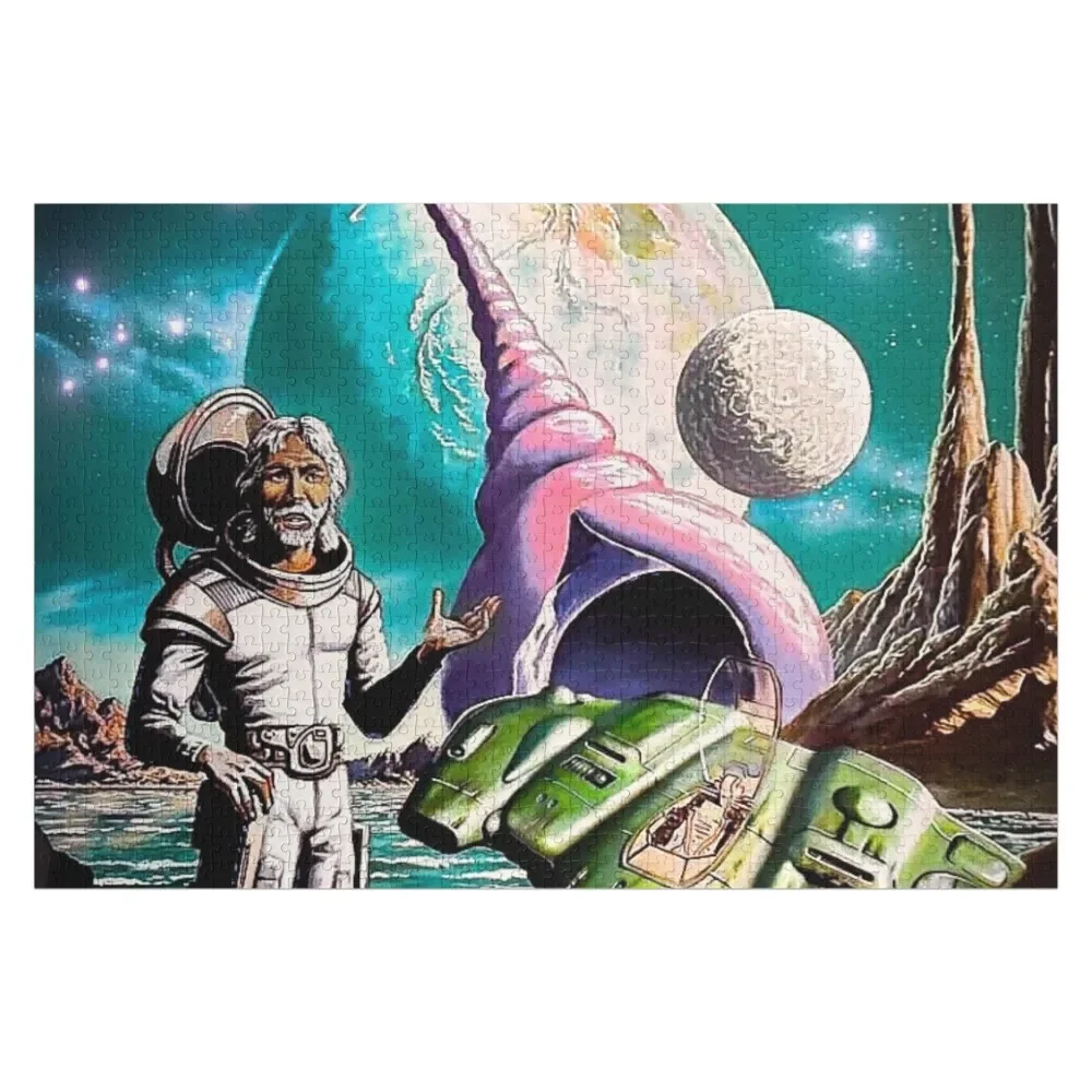 

Perry Rhodan - Retro Comic Sci-Fi Art Jigsaw Puzzle Custom Jigsaw Custom Name Child Toy Puzzle