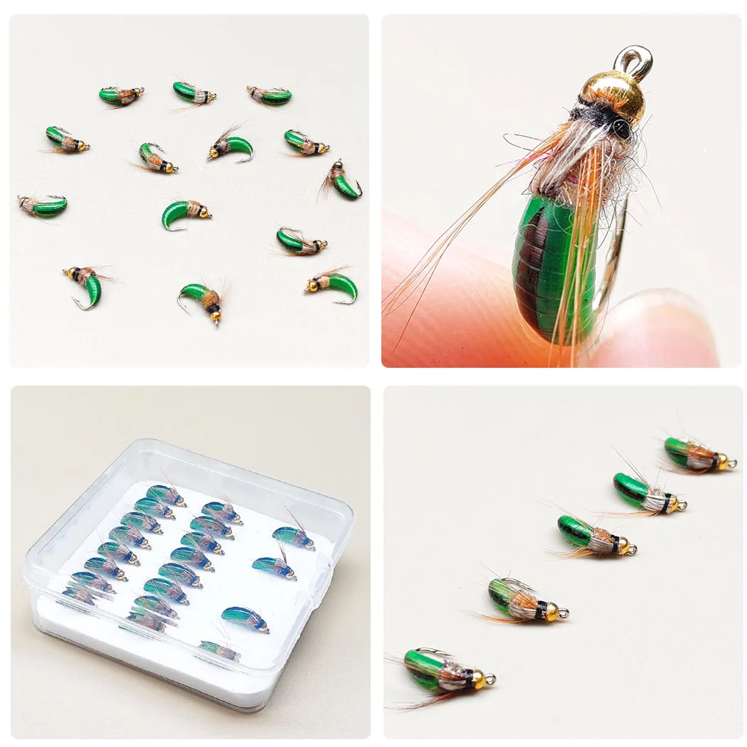 Moscas secas y ninfas para pesca con mosca en trucha y salmón - imagen 5