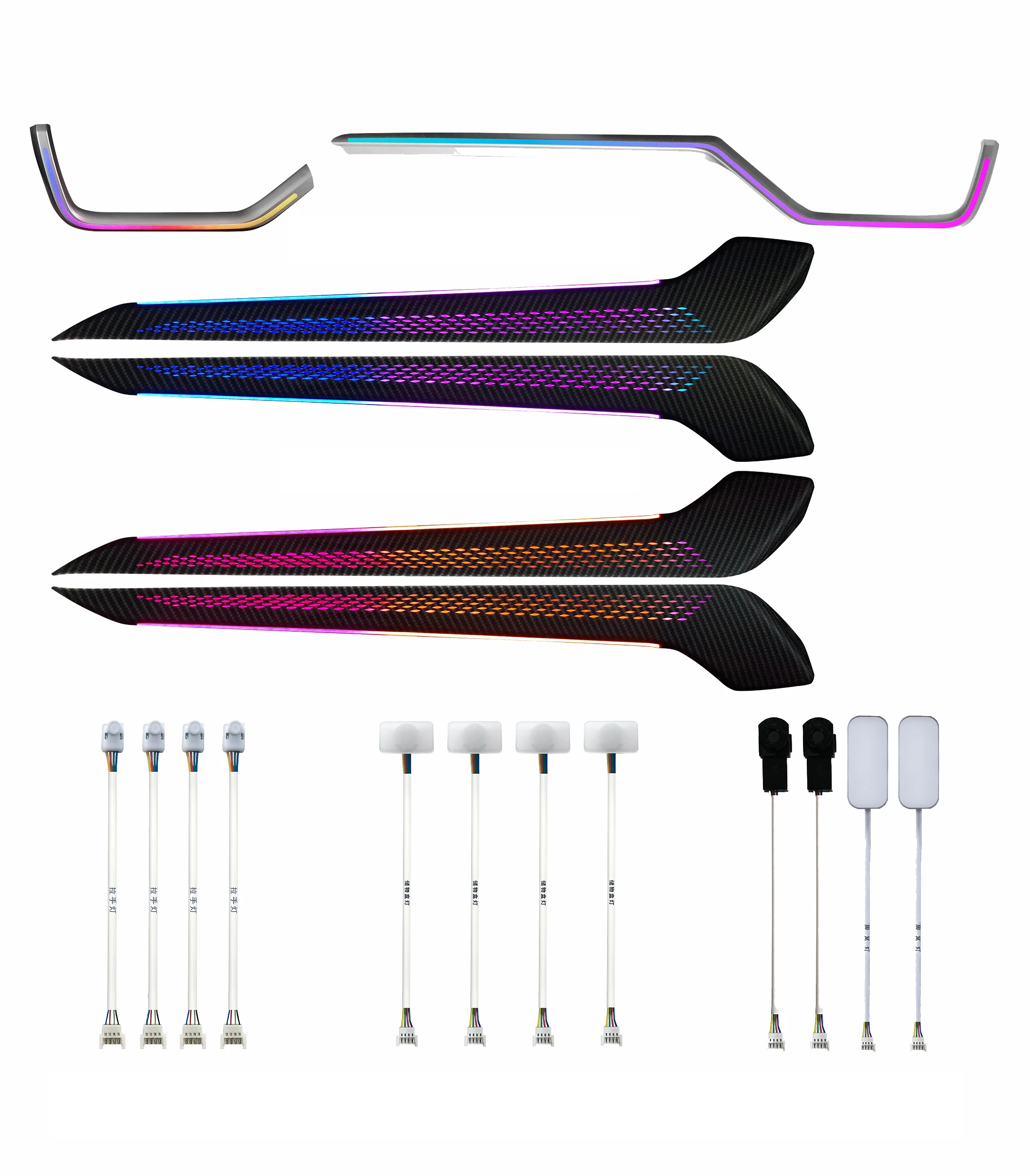 

Upgrade 64 Colors LED Car Interior Ambient Light For Toyota Rav4 WILDLANDER Atmosphere Strip Accessories