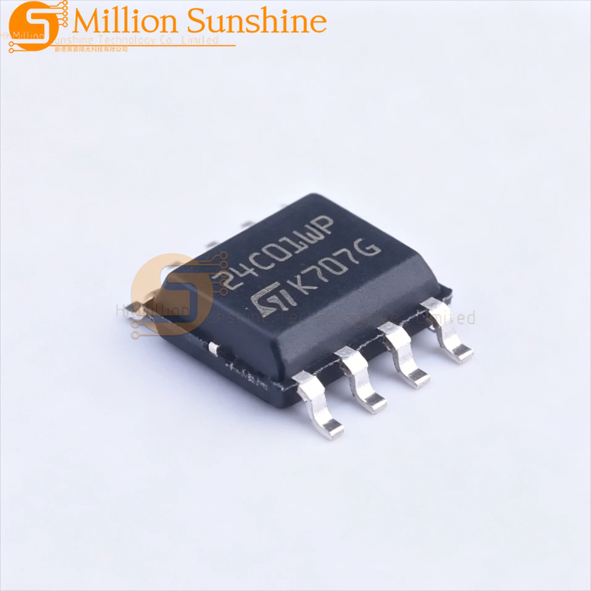 20pcs M24C01-WMN6TP SOIC-8 I2C 1Kbit 400kHz EEPROM Memory Chip New Original