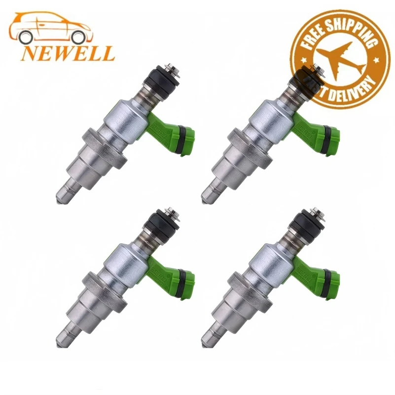 

4pcs 23250-28070 23209-28070 Fuel Injector For TOYOTA AVENSIS VERSO & RAV4 1AZ-FSE D4 2AZ 2.0 2.4 23209-29065