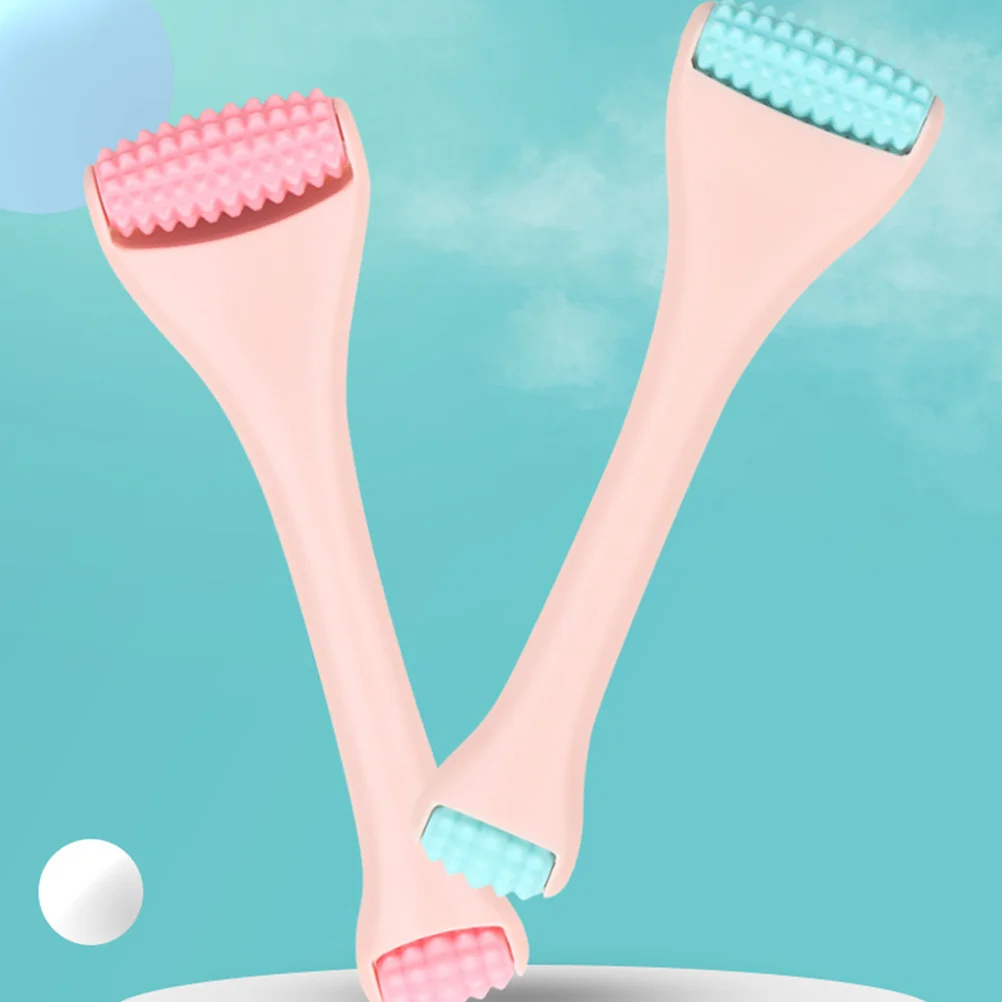 Herramienta de masaje Facial, masajeador de mano ergonómico para el cuidado de la piel de los ojos, alivio de la fatiga ocular, masajeador Facial, palo rodante de masaje, 1 Uds.