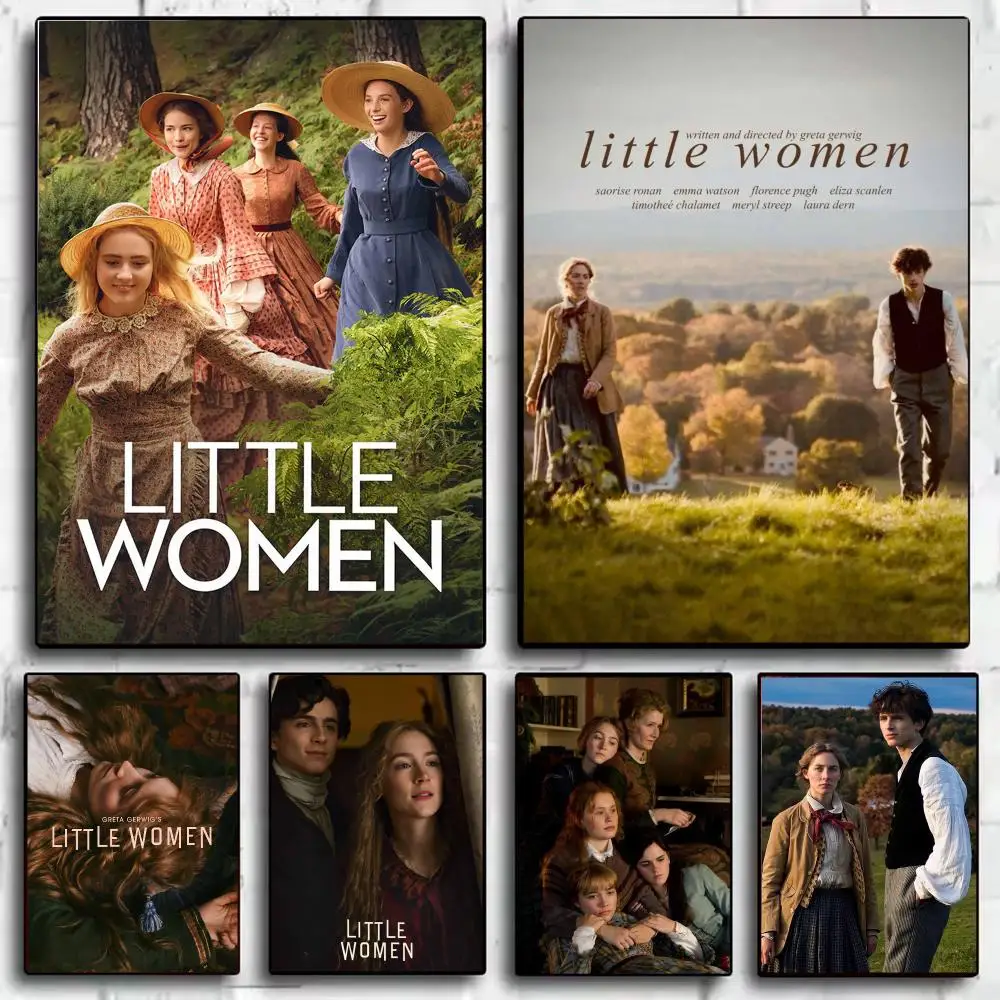 Classic Movie L-Little Women Poster Modern  Wall Art Aesthetic Minimalist Bedroom Decor Cafe Home Gift