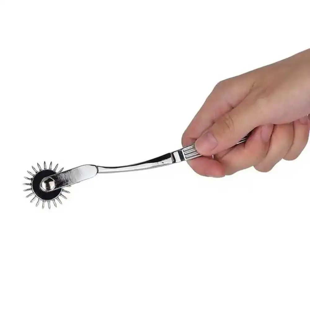 Wartenberg Pin Wheel Zinc Alloy Nerve Tester Medical Diagnostic Tool Pin Wheel Needles Wheel Roller Health Care